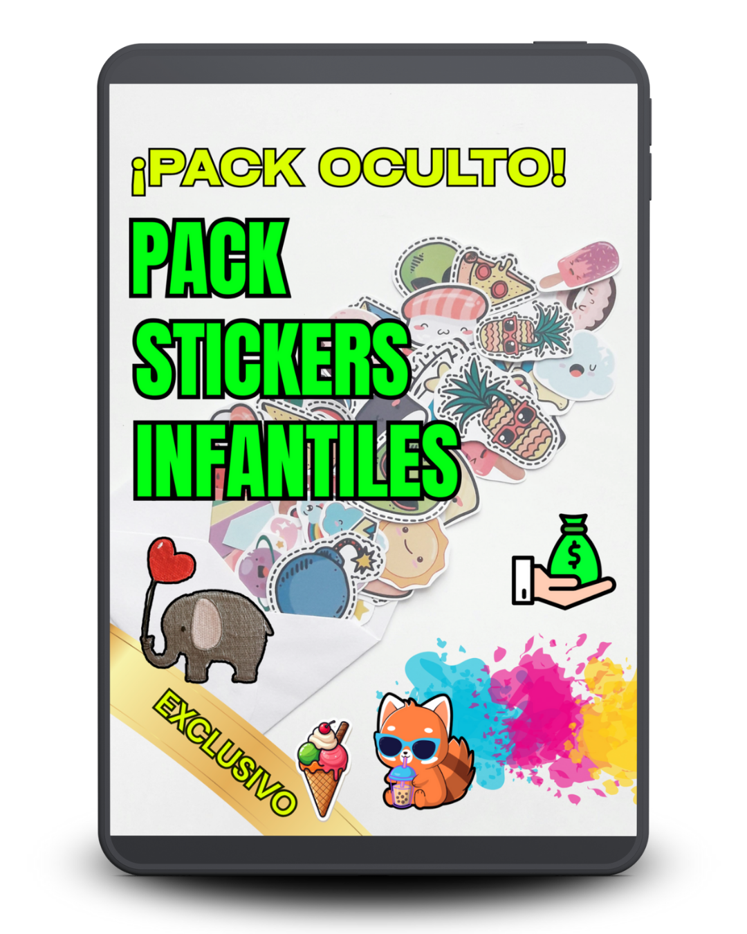 PACK STICKERS INFANTILES